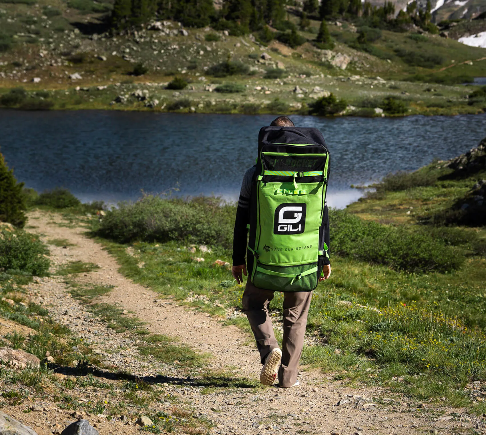 Inflatable iSUP Backpack