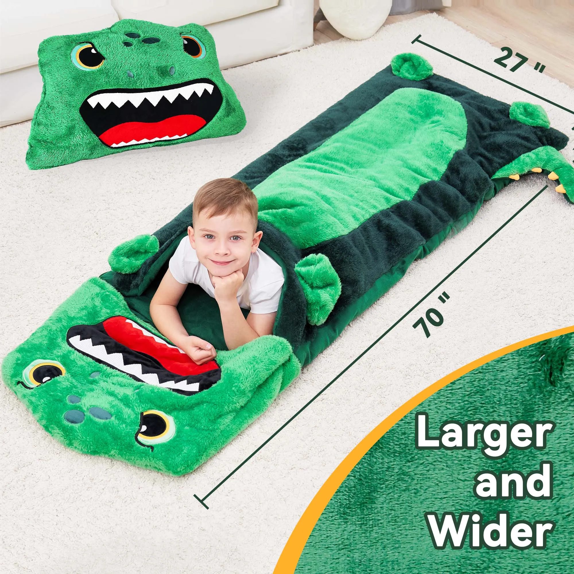 iPlay, iLearn Kids Dinosaur Sleeping Bag