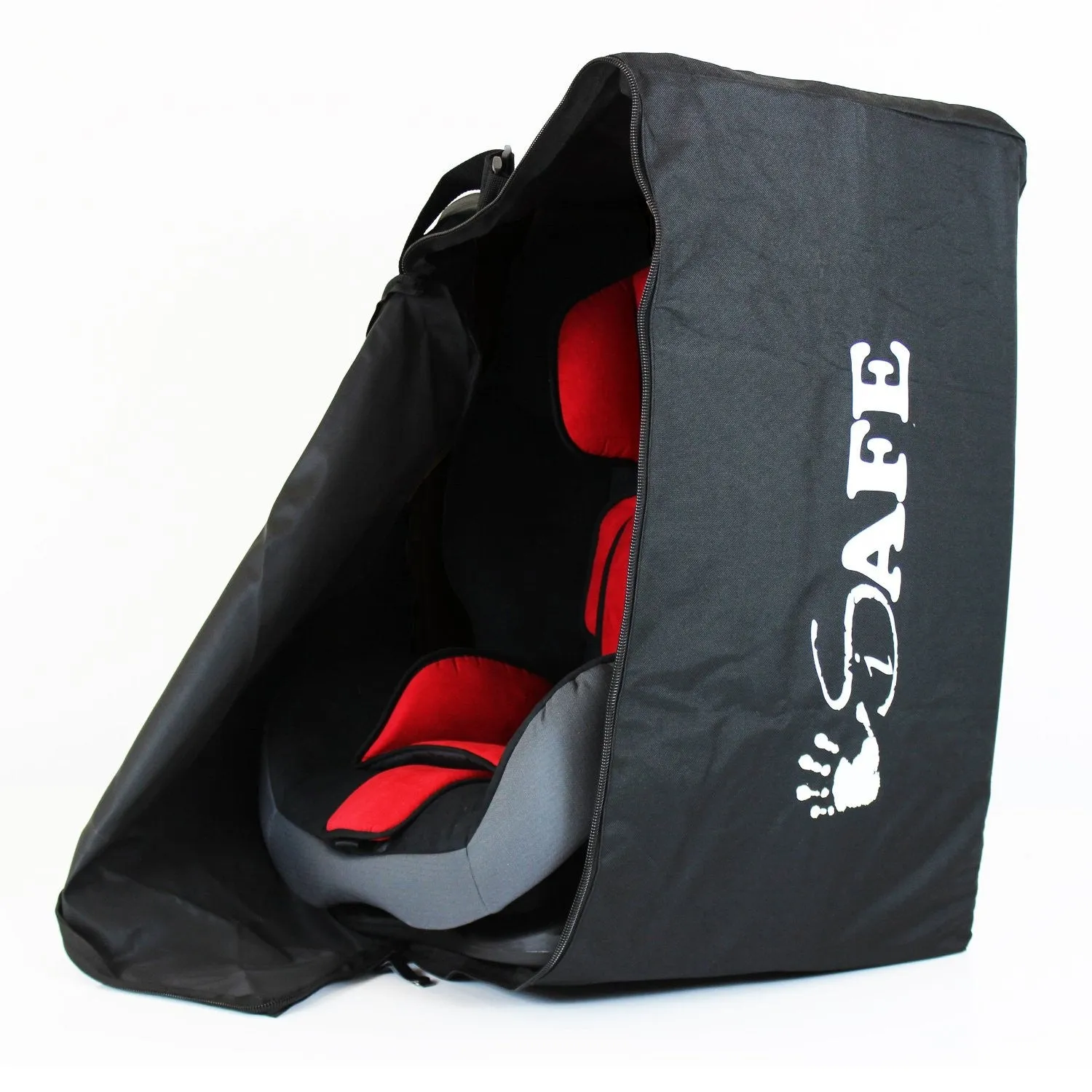 iSafe Carseat Travel / Storage Bag For Axkid Minikid Car Seat (Red/Tetris)