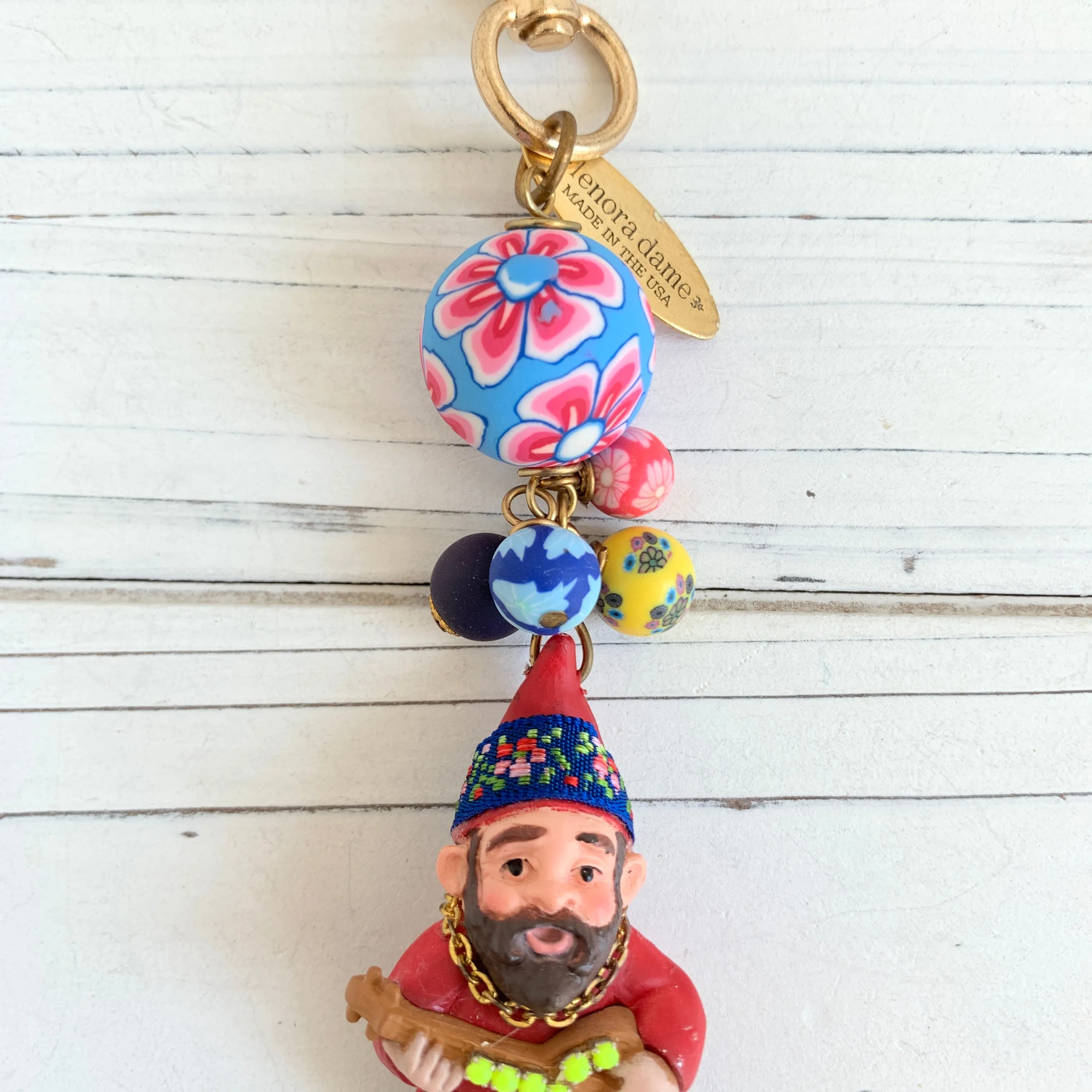 Jasper the Garden Gnome Bag Charm