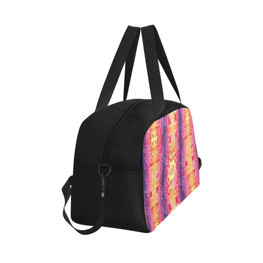 Kaleidoscope Dragonfly Fitness Handbag