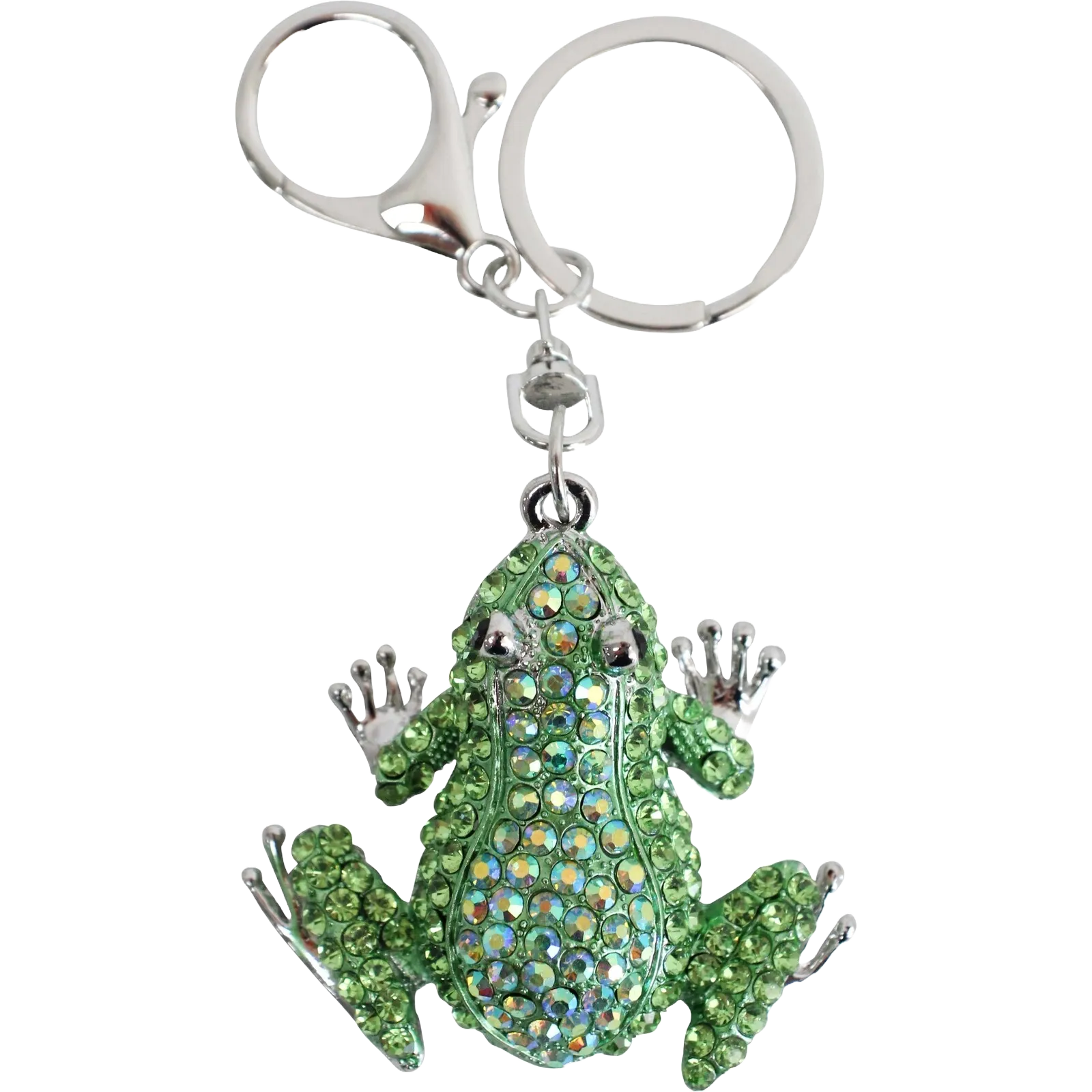 Keyring Frog Green