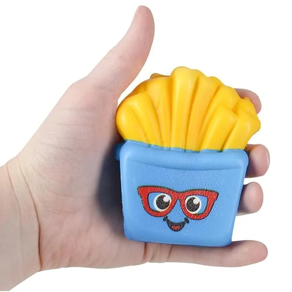 Kicko 3.75 Inch Slow Rising Squishy Fast Food Toys - 6 Piece Assorted Scented Simulation