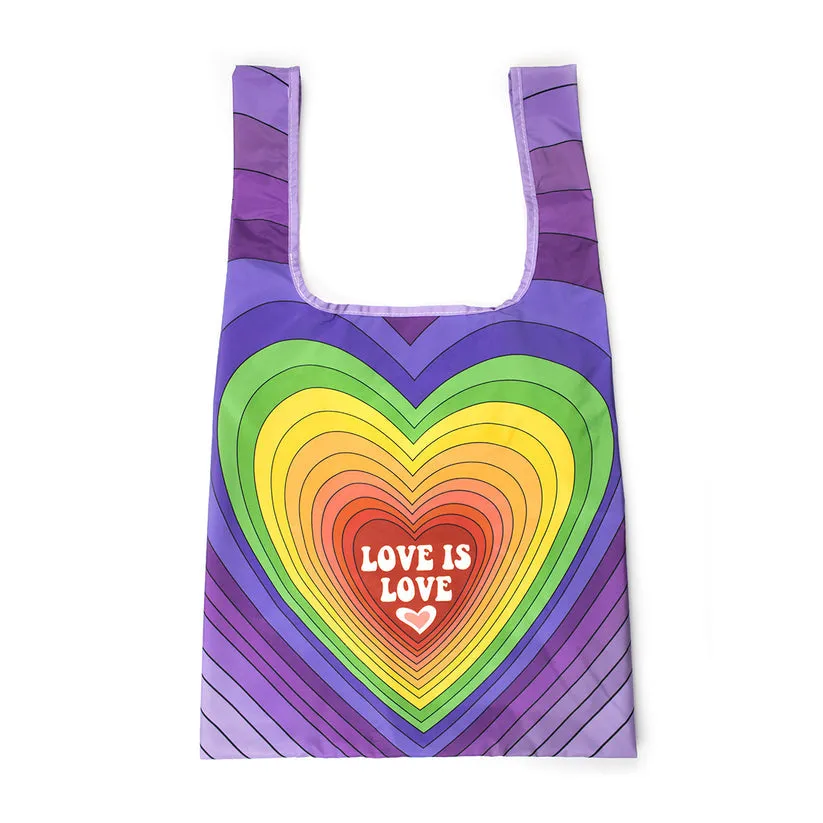 KIND Reusable Shopping Bag Medium Love Rainbow