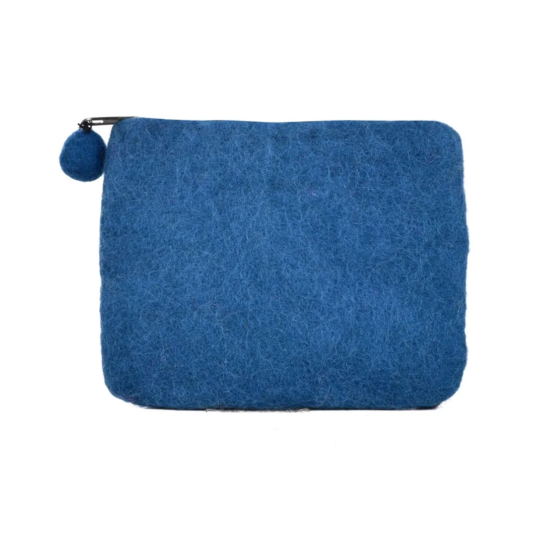 KITTY  WOOL FELT COIN PURSE