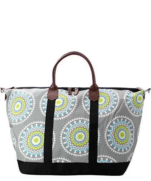 Large Canvas Travel Weekender Tote Bag