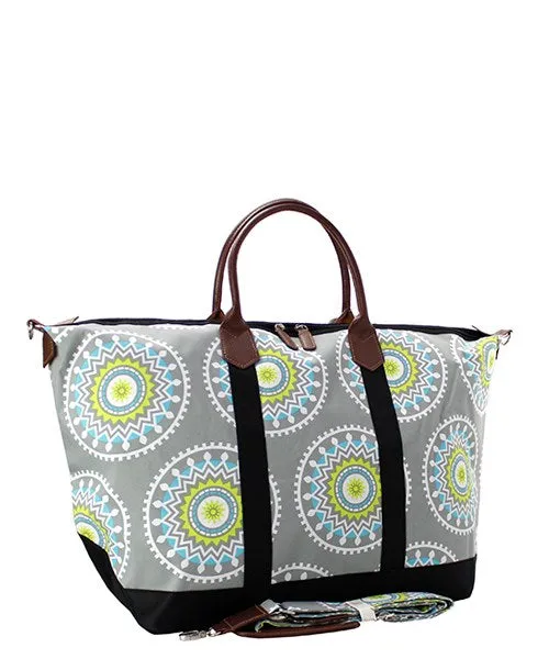 Large Canvas Travel Weekender Tote Bag