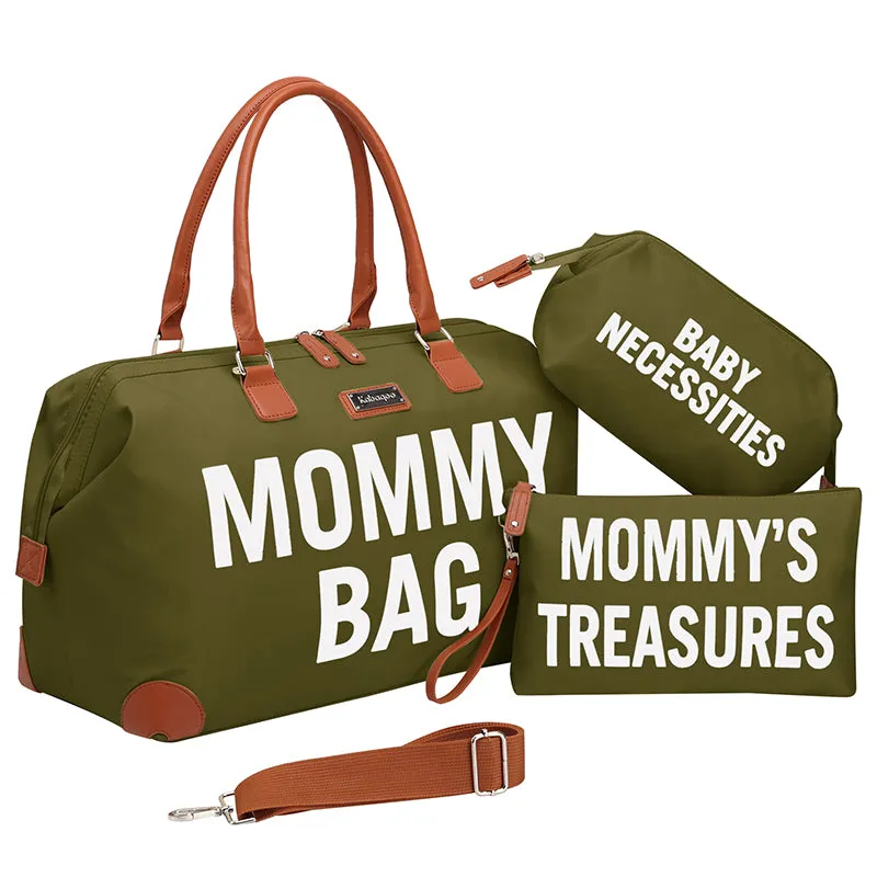 Large Mommy HandBag for Hospital, Diaper Bag with Changing Pad MMB-4