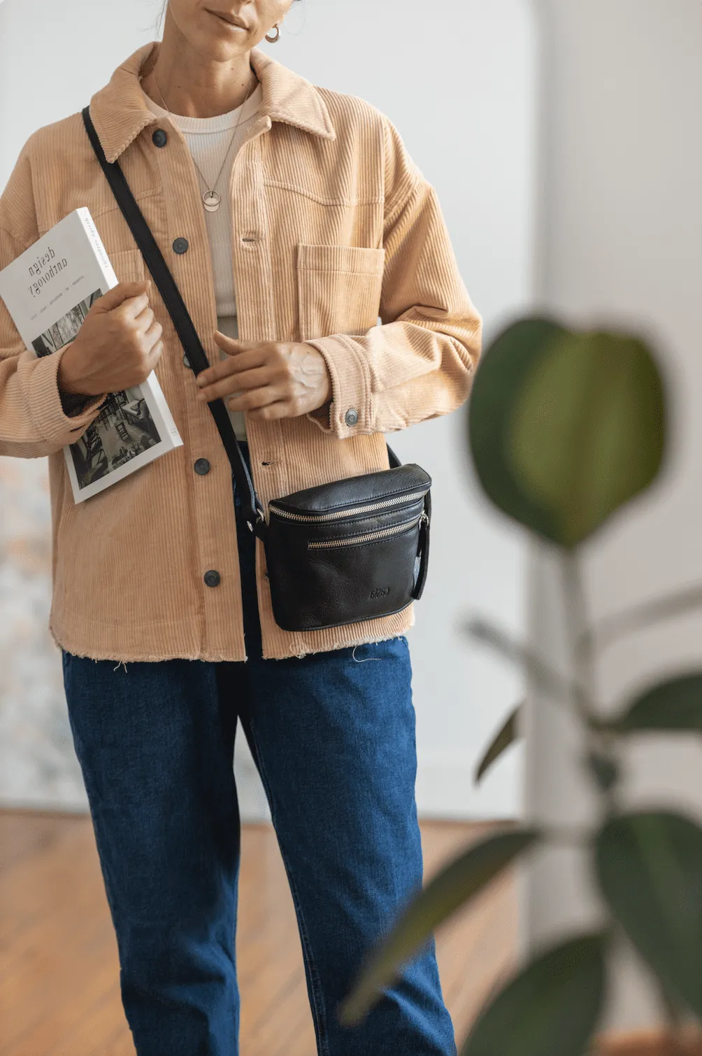 Leather fanny pack - Monte