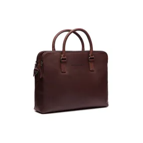 Leather Laptop Bag Brown Cameron