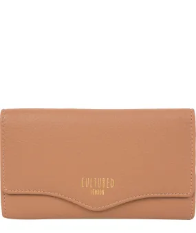 'Letitia' Fawn Leather Purse