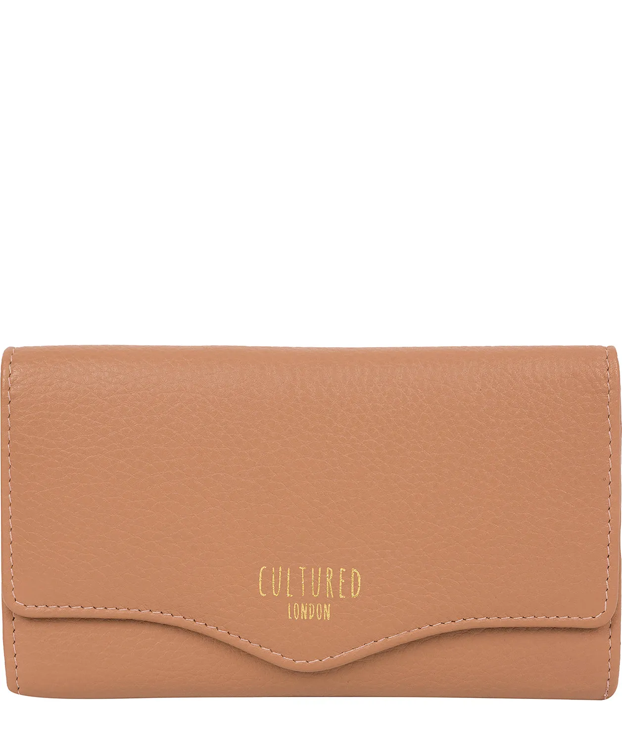 'Letitia' Fawn Leather Purse