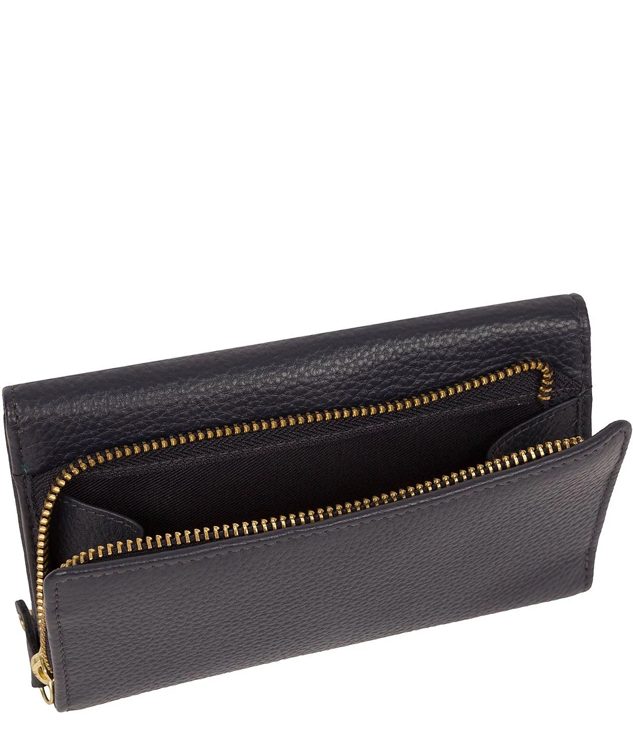 'Letitia' Oxford Blue Leather Purse