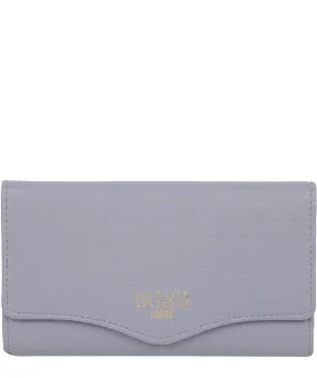 'Letitia' Pale Blue Leather Purse