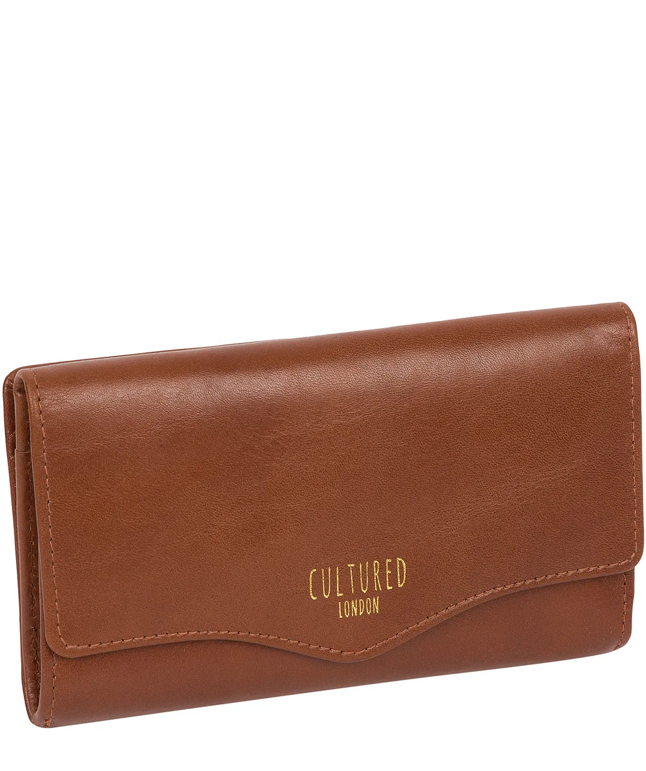 'Letitia' Saddle Leather Purse