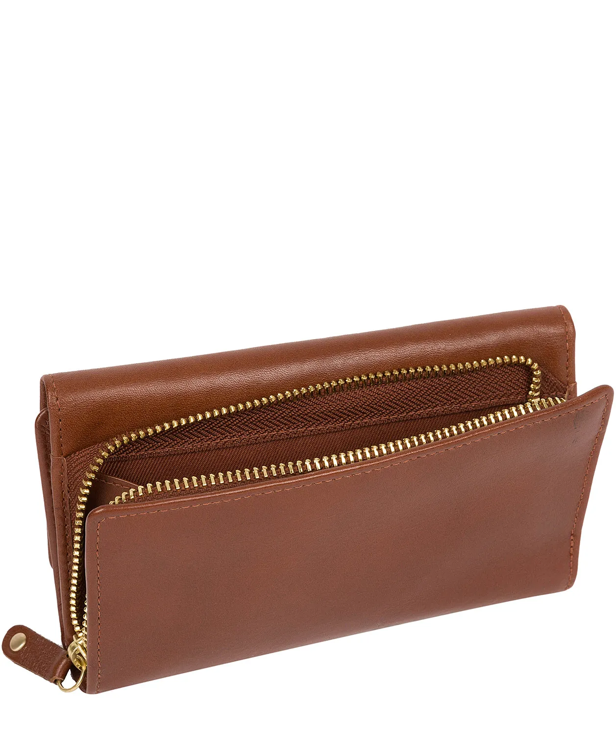 'Letitia' Saddle Leather Purse