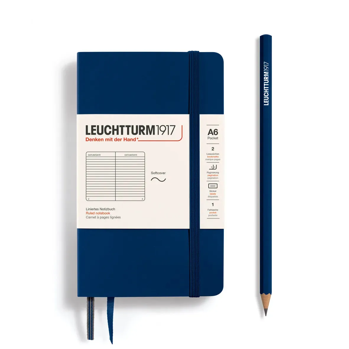 Leuchtturm1917 Pocket A6 Softcover Notebook