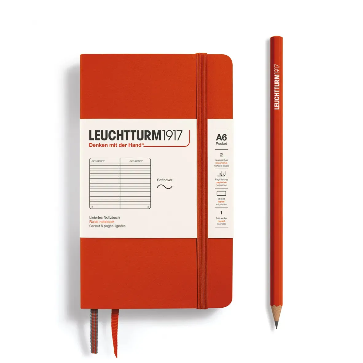 Leuchtturm1917 Pocket A6 Softcover Notebook