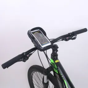 Lixada Waterproof Cycling Bike Bicycle Handlebar Bag Touchscreen Cell Phone Mount Holder Bag for 6.0 Inch Smartphone