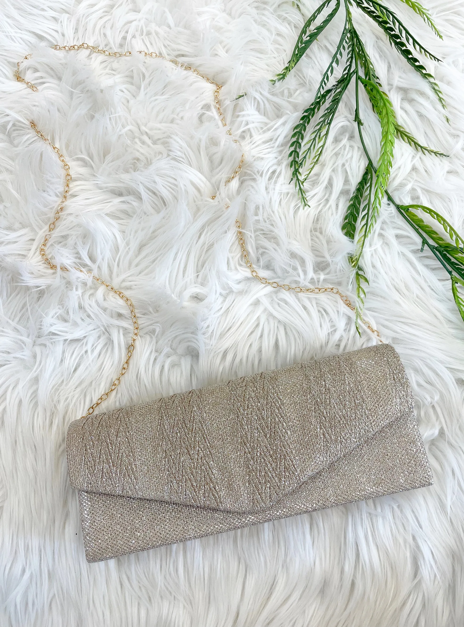 Long Sparkle Clutch Purse