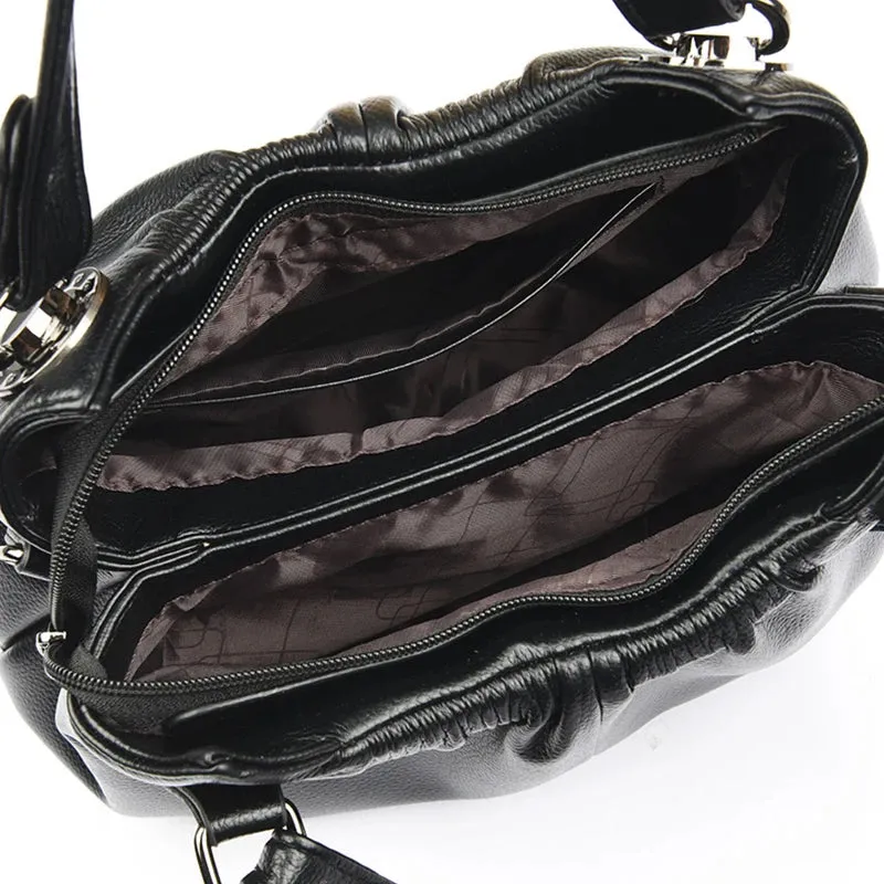 Luxury High-Quality Genuine Leather Women's Shoulder Bag