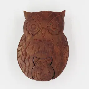 Mama Owl Puzzle Box