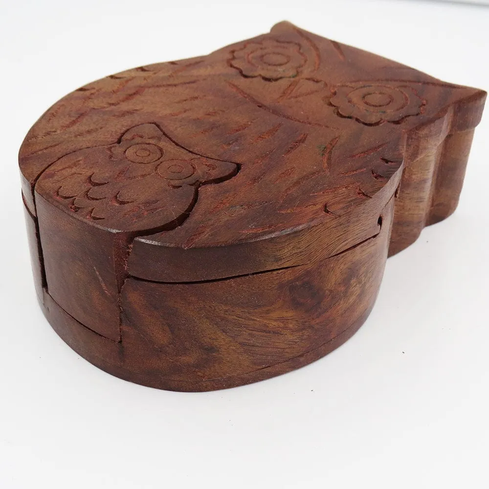 Mama Owl Puzzle Box