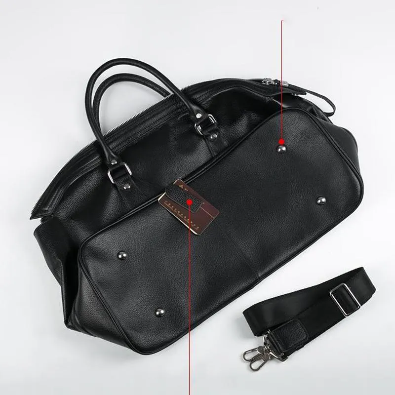 Men's Leather Travel Bag