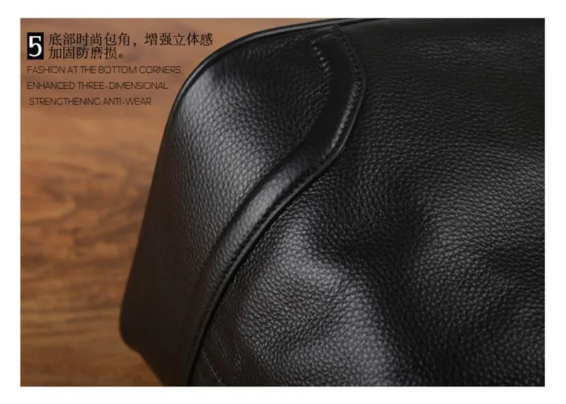 Men's Leather Travel Bag