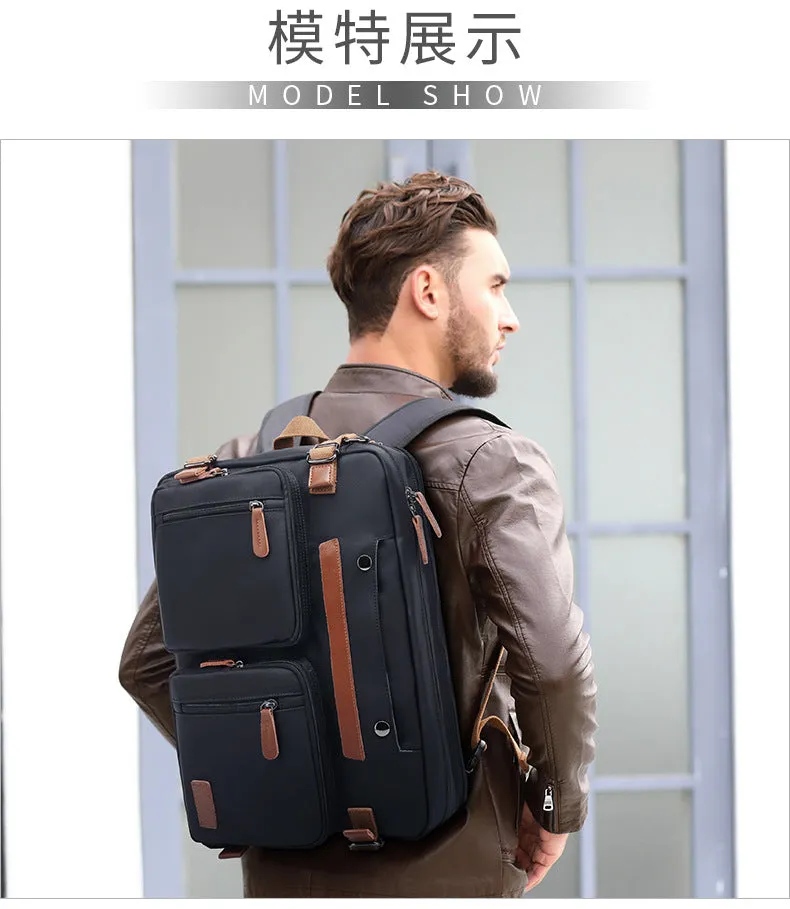 Men's Sport Outdoor Swagger Bag Polyamides and Nylon Backpack for Travel or Business