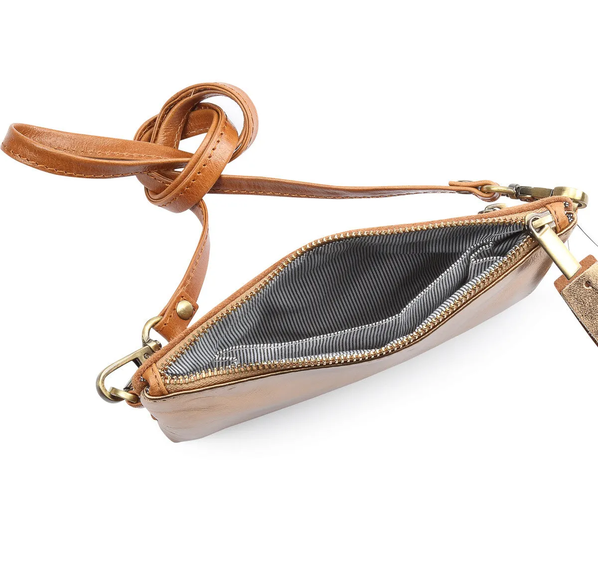 Metallic Rimor Apple Clutch Bag #LB76 copper