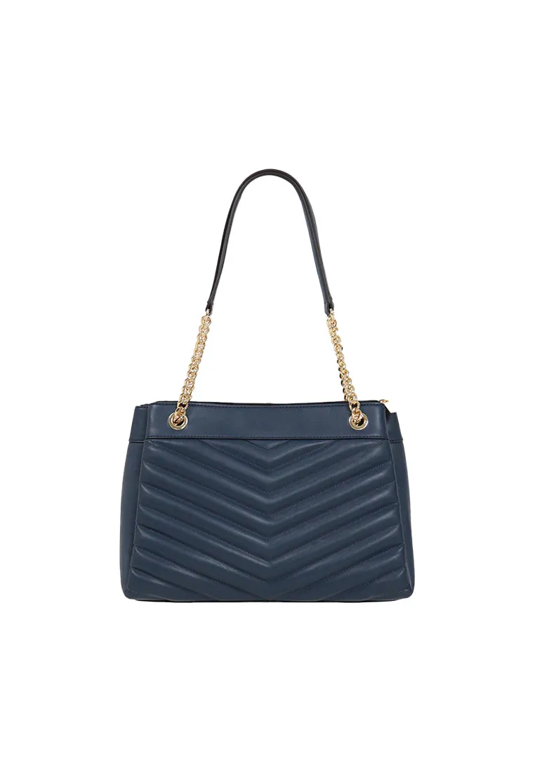 Michael Kors Whitney Medium Tote Shoulder Bag In Navy 35R4GWHT6U