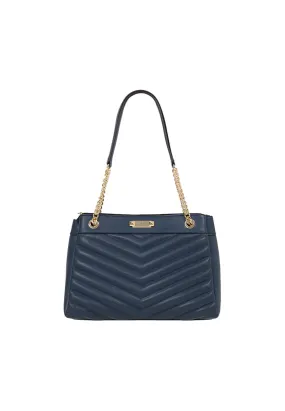 Michael Kors Whitney Medium Tote Shoulder Bag In Navy 35R4GWHT6U