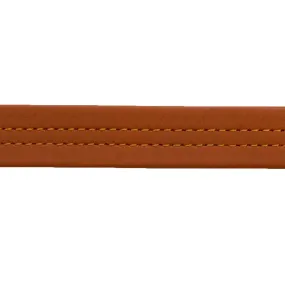 Mid-Stitch Purse Strap 1/2 #606 Dark Brown - Fold (#27599)-1YD