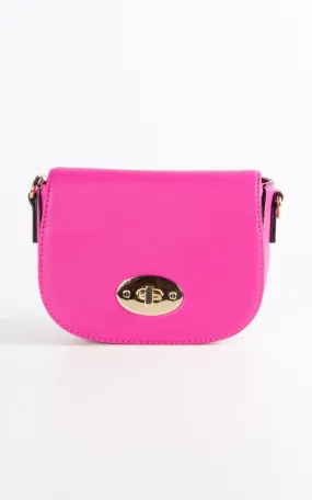 Mini Satchel | Hot Pink