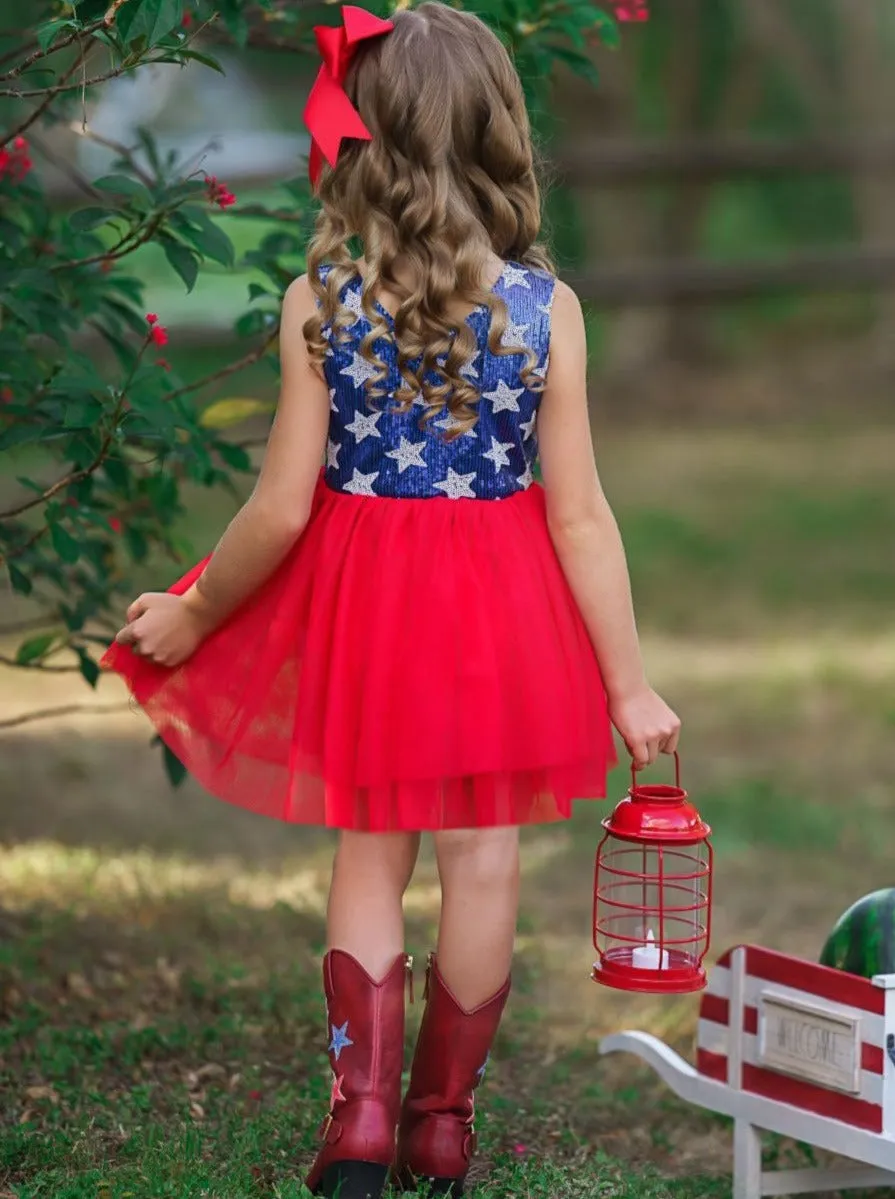 More Sparkles, Please Starry Tutu Dress