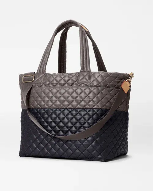 MZ Wallace - Large Metro Tote Deluxe (Black/Magnet)