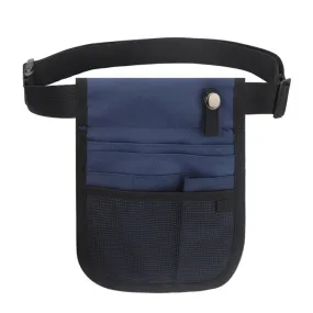 Nurse Bag Multifunctional Portable Tool Storage Waist Bag(Navy Blue)