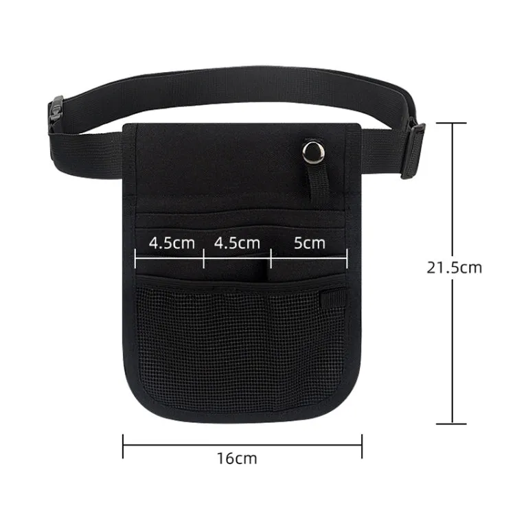 Nurse Bag Multifunctional Portable Tool Storage Waist Bag(Navy Blue)