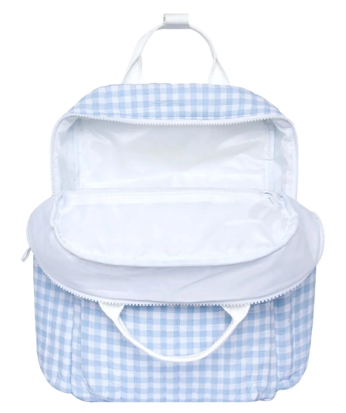 Oasis Blue Gingham Everyday Backpack