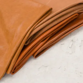 Orange, 2-3 oz, 41-64 SqFt, Full Upholstery Cow Hides