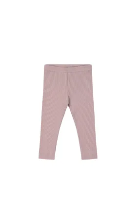 Organic Cotton Modal Elastane Legging - Blossom