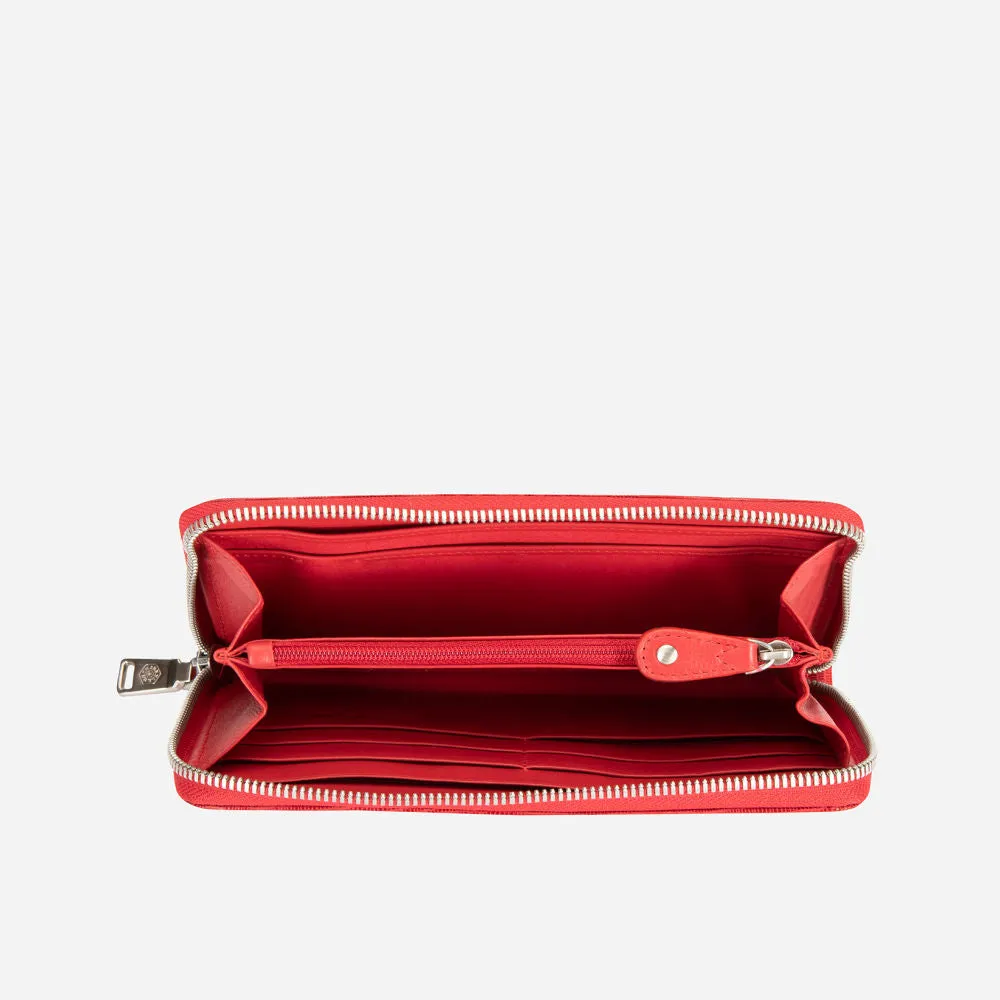 Paris Chain Purse, Cherry