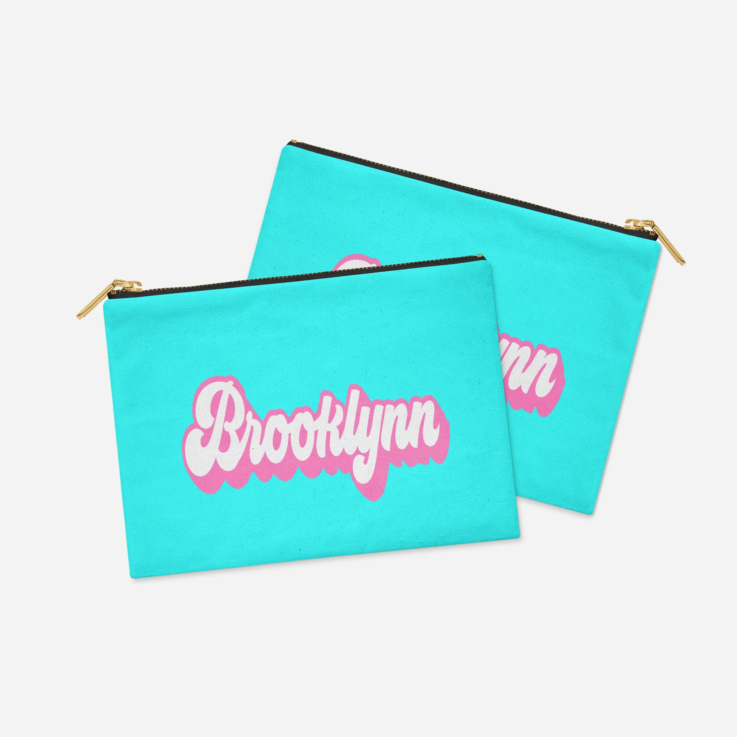 PERSONALIZED ACCESSORY BAG FLAT – FEELIN' GROOVY