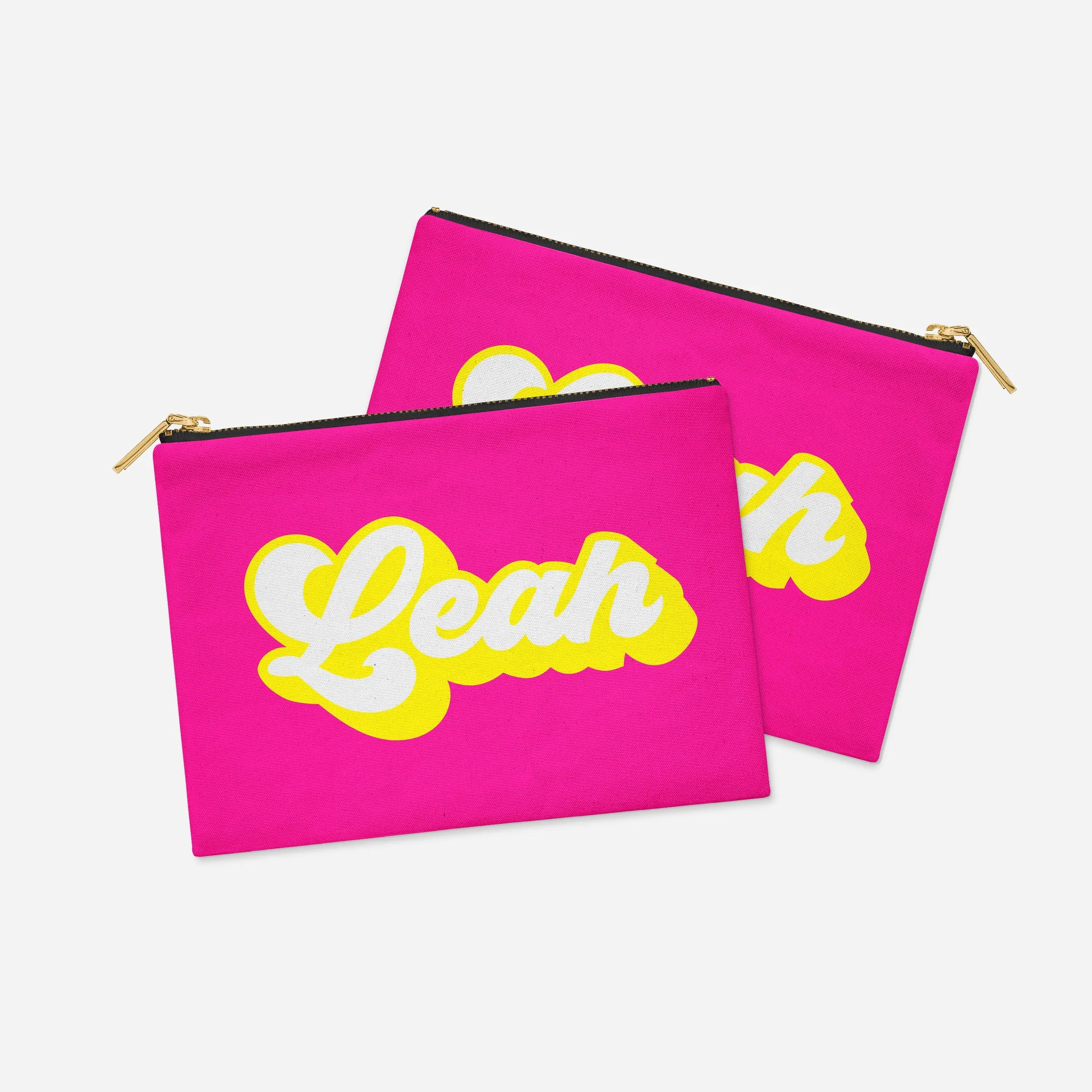 PERSONALIZED ACCESSORY BAG FLAT – FEELIN' GROOVY