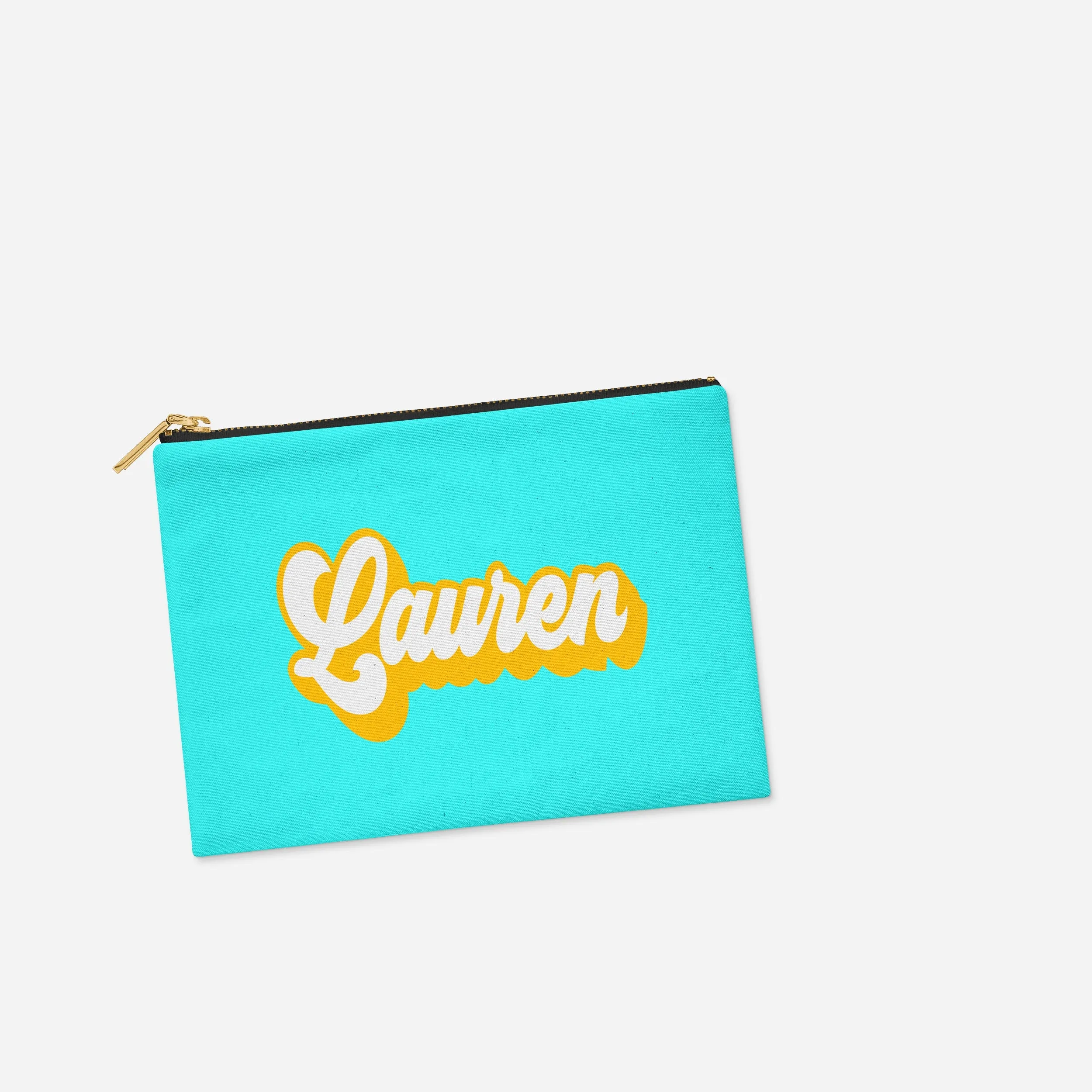 PERSONALIZED ACCESSORY BAG FLAT – FEELIN' GROOVY