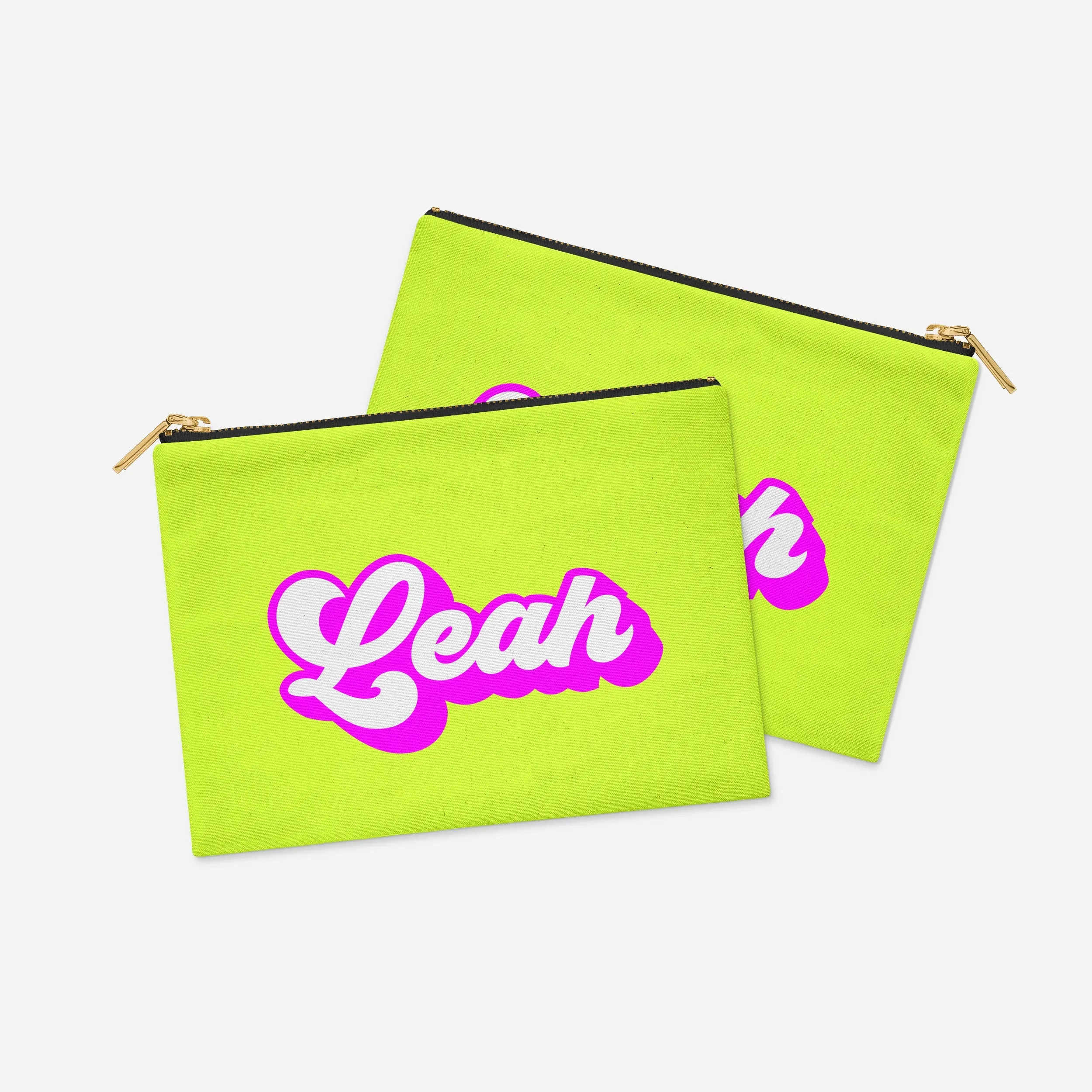 PERSONALIZED ACCESSORY BAG FLAT – FEELIN' GROOVY