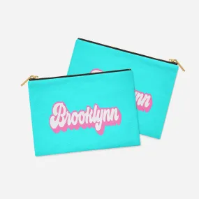 PERSONALIZED ACCESSORY BAG FLAT – FEELIN' GROOVY