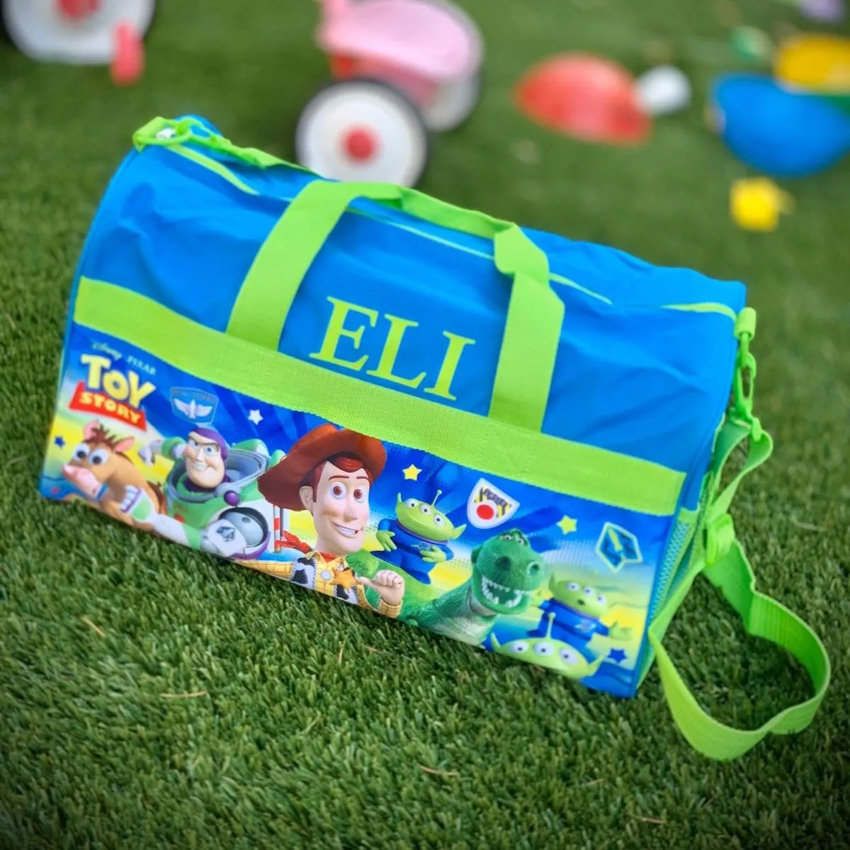 Personalized Kid's Travel Duffel Bag - Toy Story