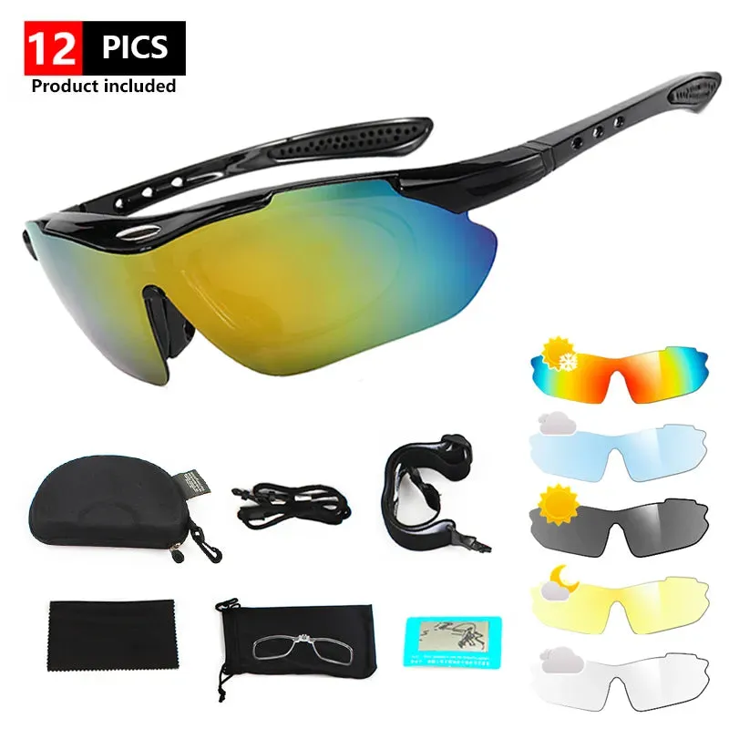 Polarized Sports Cycling Glasses Women’s & Men's sunglasses Road UV400 Cycling Eyewear Mountain Bike Bicycle Mtb Road Goggle